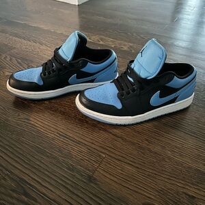 Nike Men's Sneakers - Black and Blue